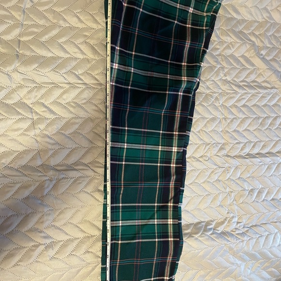 Crown & Ivy size 8 Women's Green Plaid Pants - Picture 7 of 8